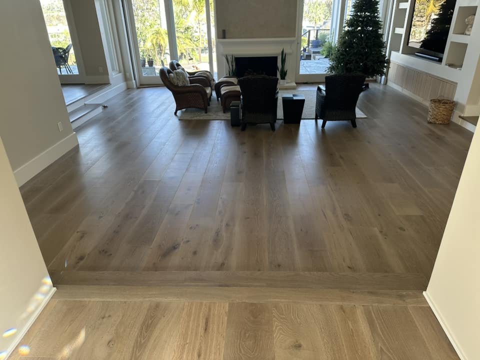 Hardwood flooring craftsmanship