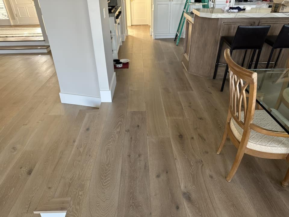 Floor installation project