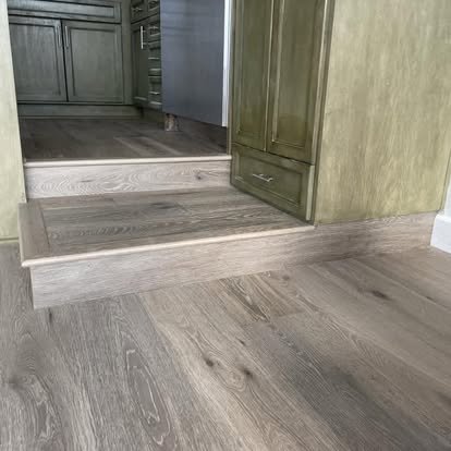 Custom flooring project by Top Tier Custom Floors