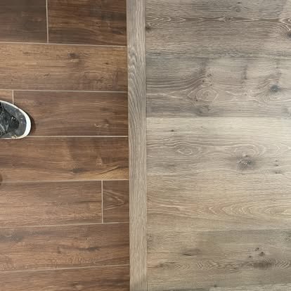 Custom flooring project by Top Tier Custom Floors