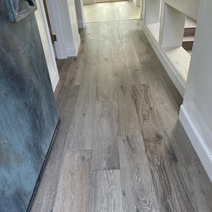 Custom flooring project by Top Tier Custom Floors