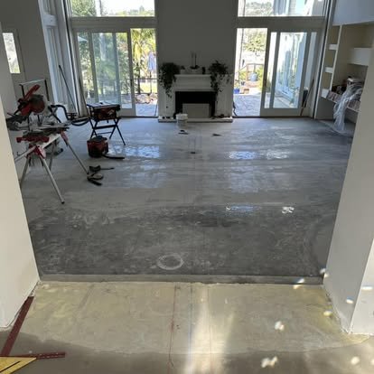 Custom flooring project by Top Tier Custom Floors