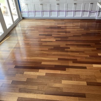 Custom flooring project by Top Tier Custom Floors