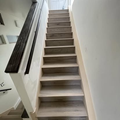 Custom flooring project by Top Tier Custom Floors