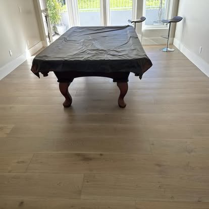 Custom flooring project by Top Tier Custom Floors