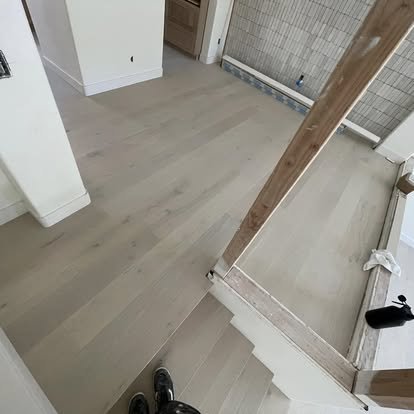 Custom flooring project by Top Tier Custom Floors