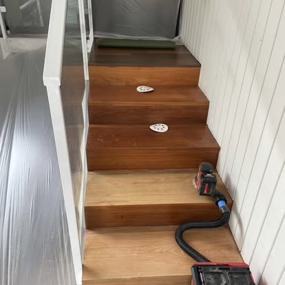 Custom flooring project by Top Tier Custom Floors