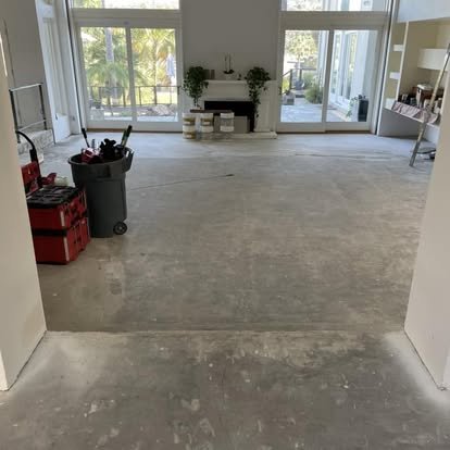 Custom flooring project by Top Tier Custom Floors