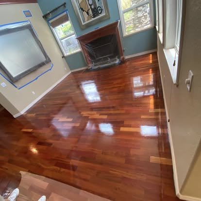 Custom flooring project by Top Tier Custom Floors