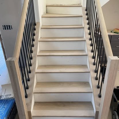 Custom flooring project by Top Tier Custom Floors