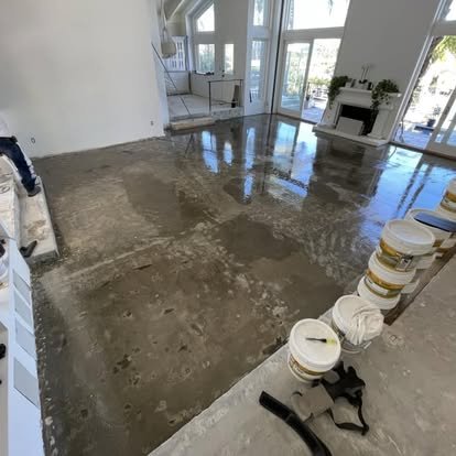 Custom flooring project by Top Tier Custom Floors