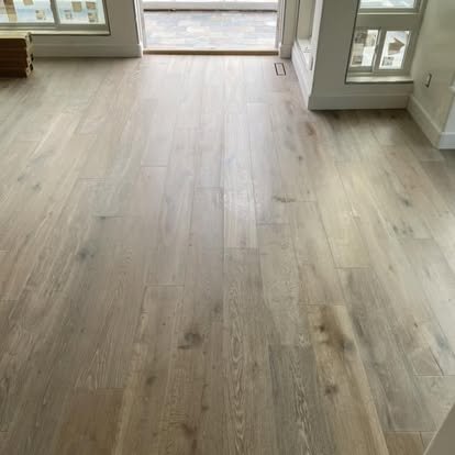 Custom flooring project by Top Tier Custom Floors