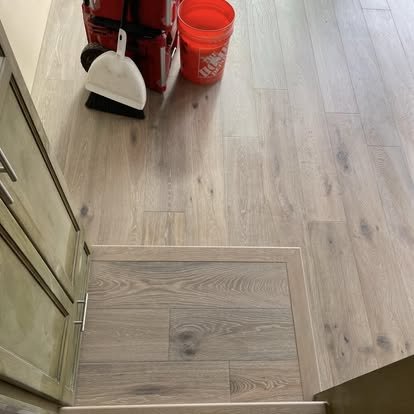 Custom flooring project by Top Tier Custom Floors