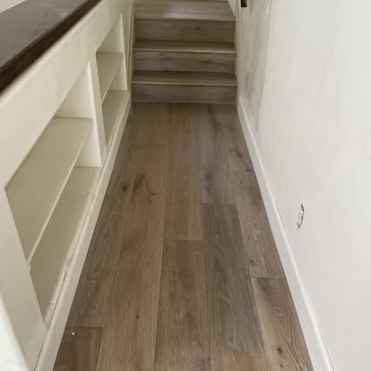 Custom flooring project by Top Tier Custom Floors