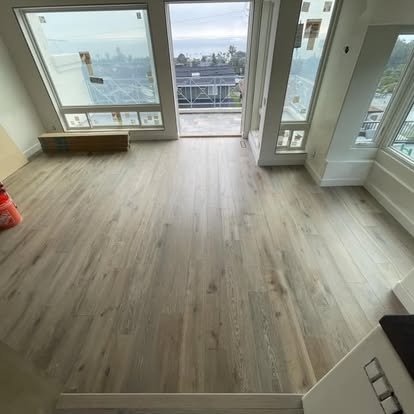 Custom flooring project by Top Tier Custom Floors