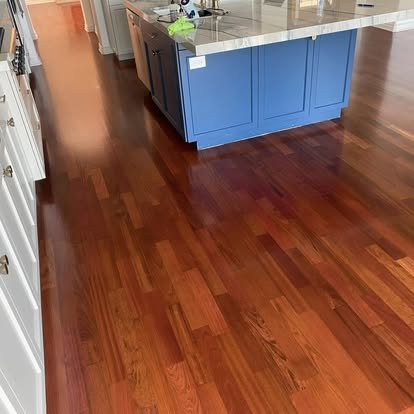 Custom flooring project by Top Tier Custom Floors