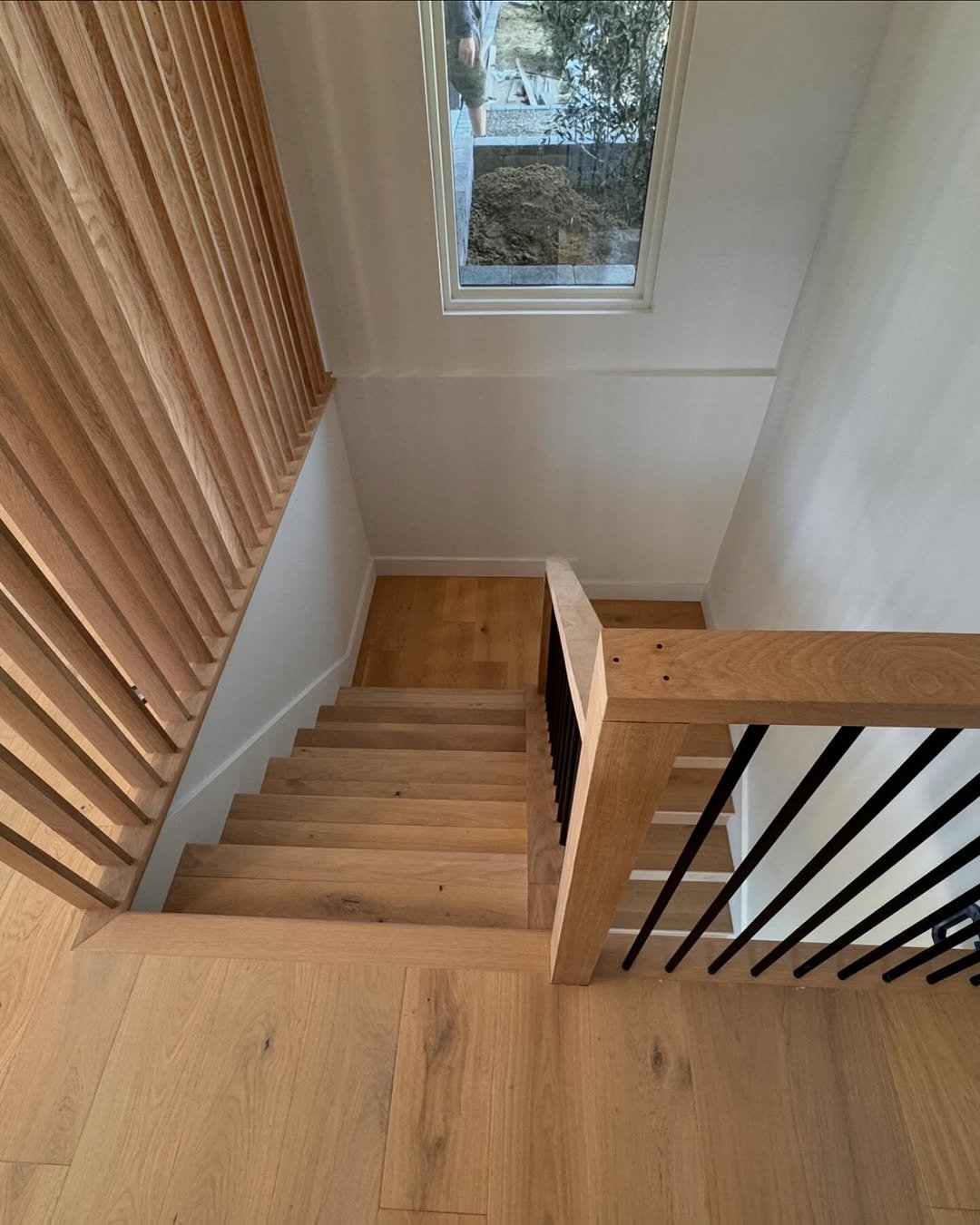 Detailed craftsmanship on hardwood flooring