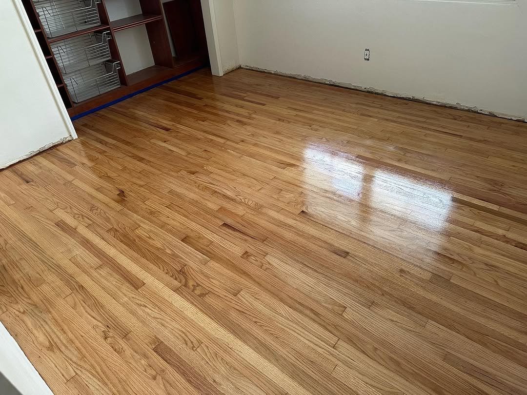 Hardwood floor sanding and refinishing